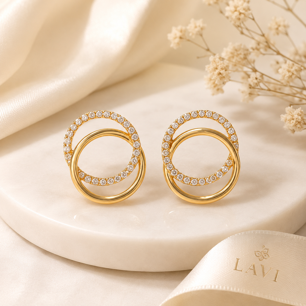 Infinity Glow Studs