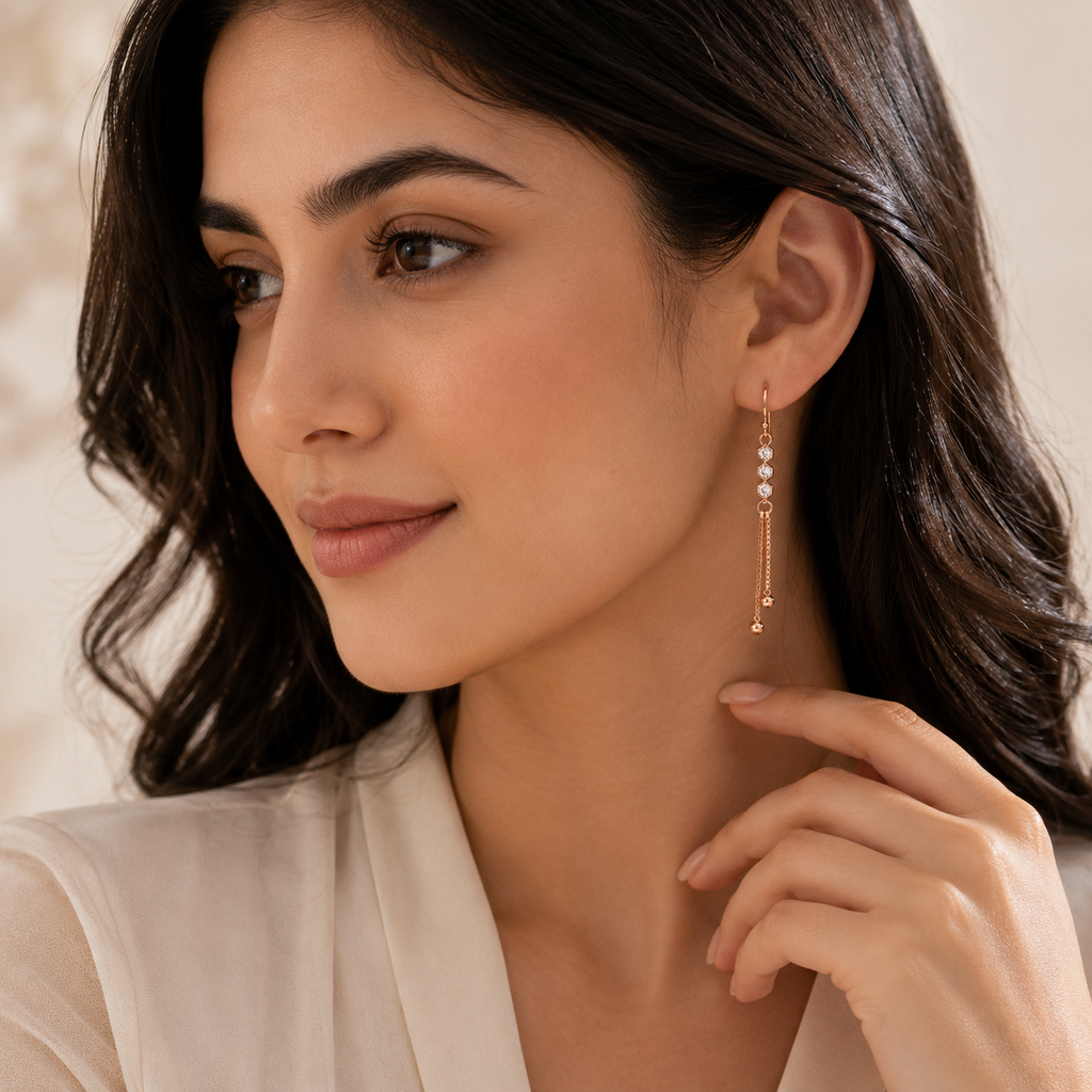 Celeste Tassel Drops