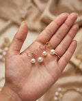 Pearl Bow Earrings