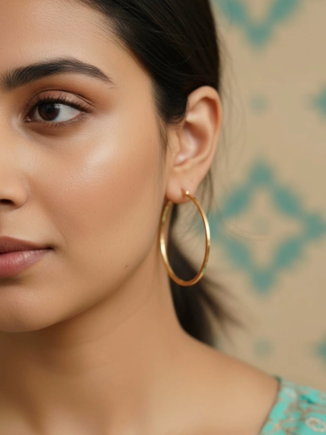 Golden Grace Hoops
