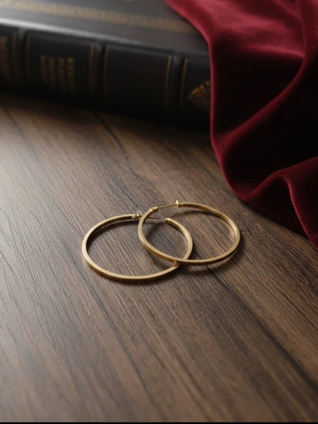 Golden Grace Hoops