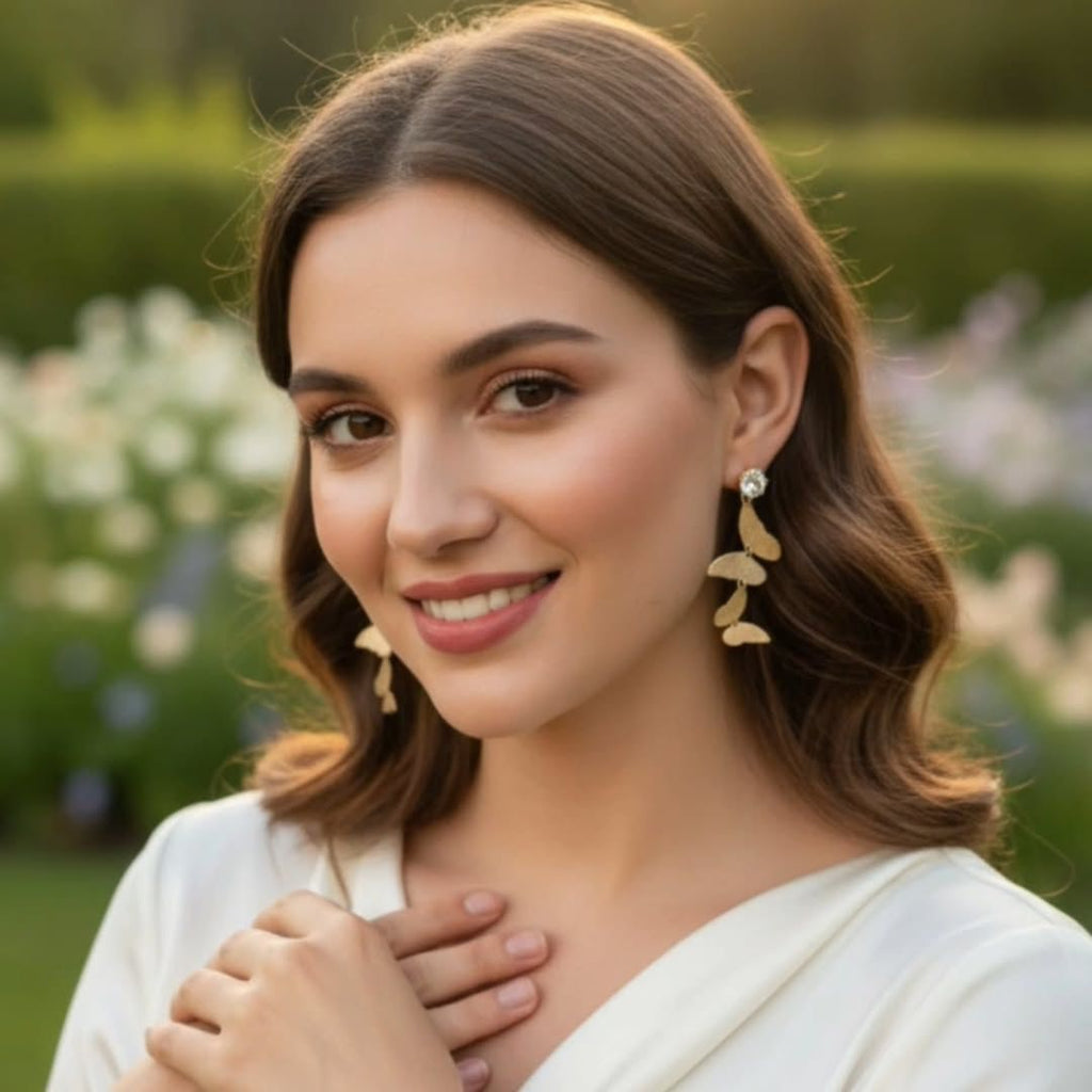 Flora Drop Earrings