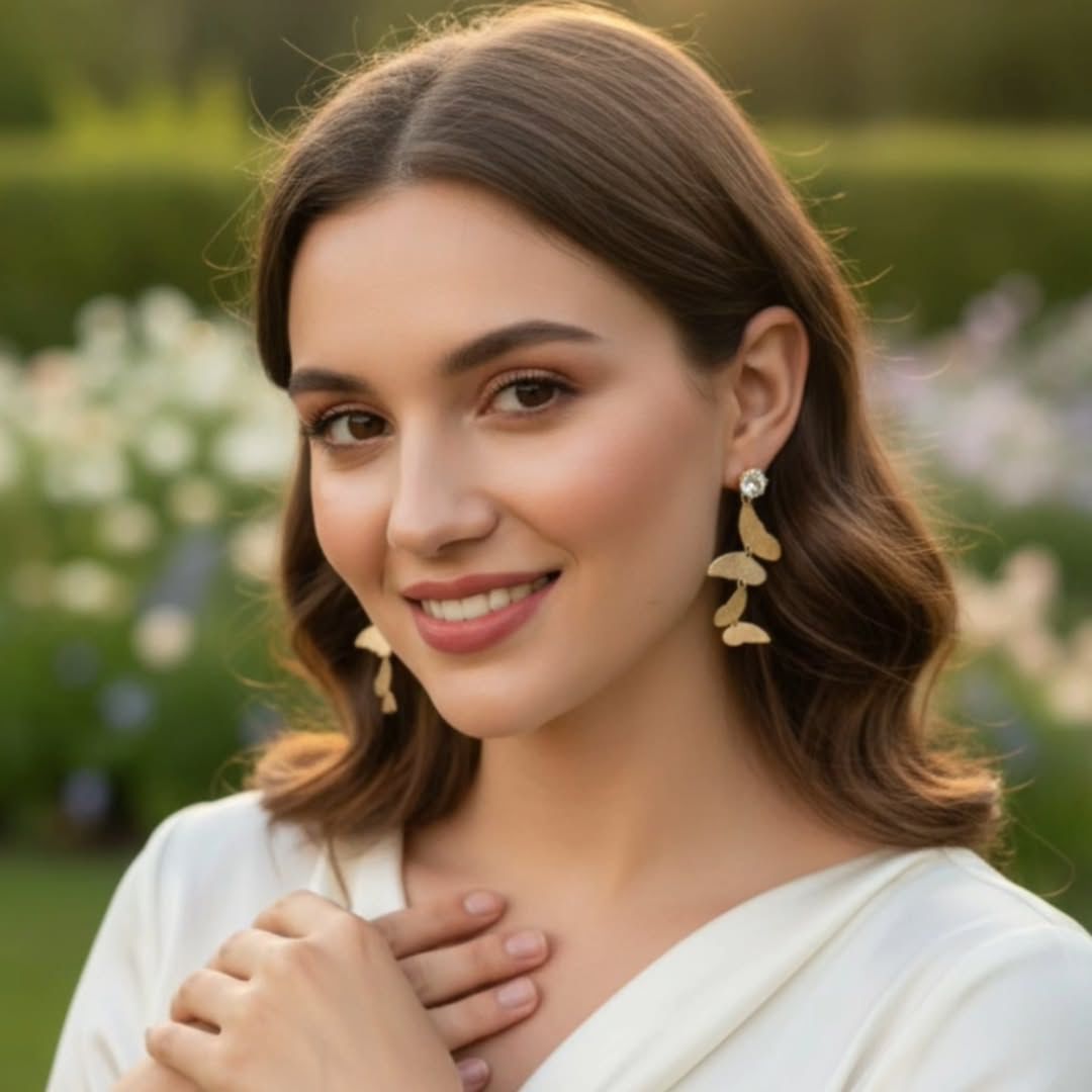 Flora Drop Earrings