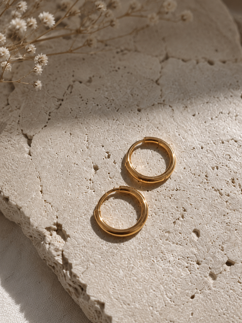 Classic Gold Hoop Earrings