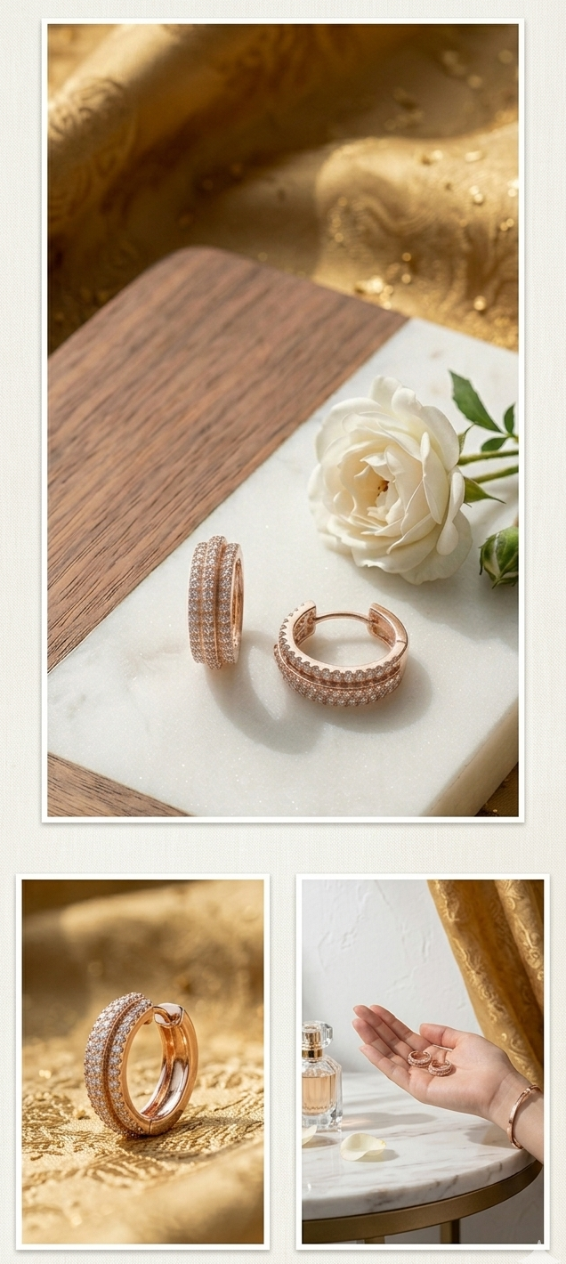 Twinkle hoop Earrings
