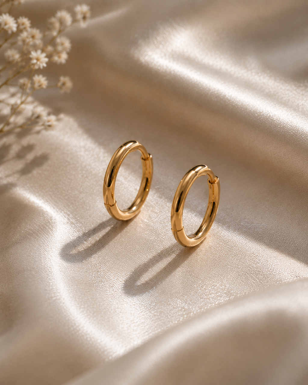Classic Gold Hoop Earrings
