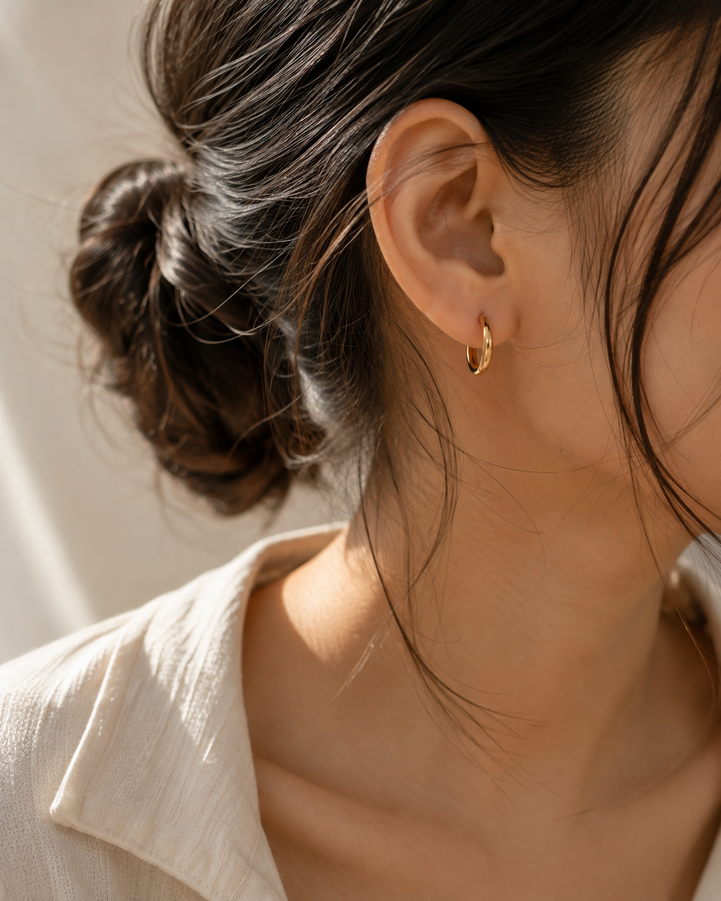 Classic Gold Hoop Earrings