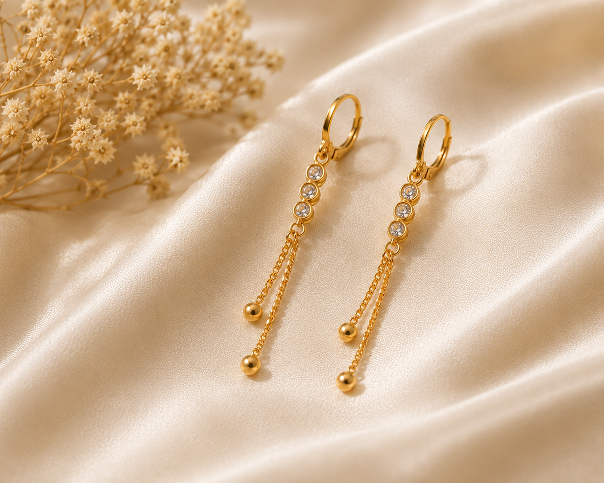 Celeste Tassel Drops