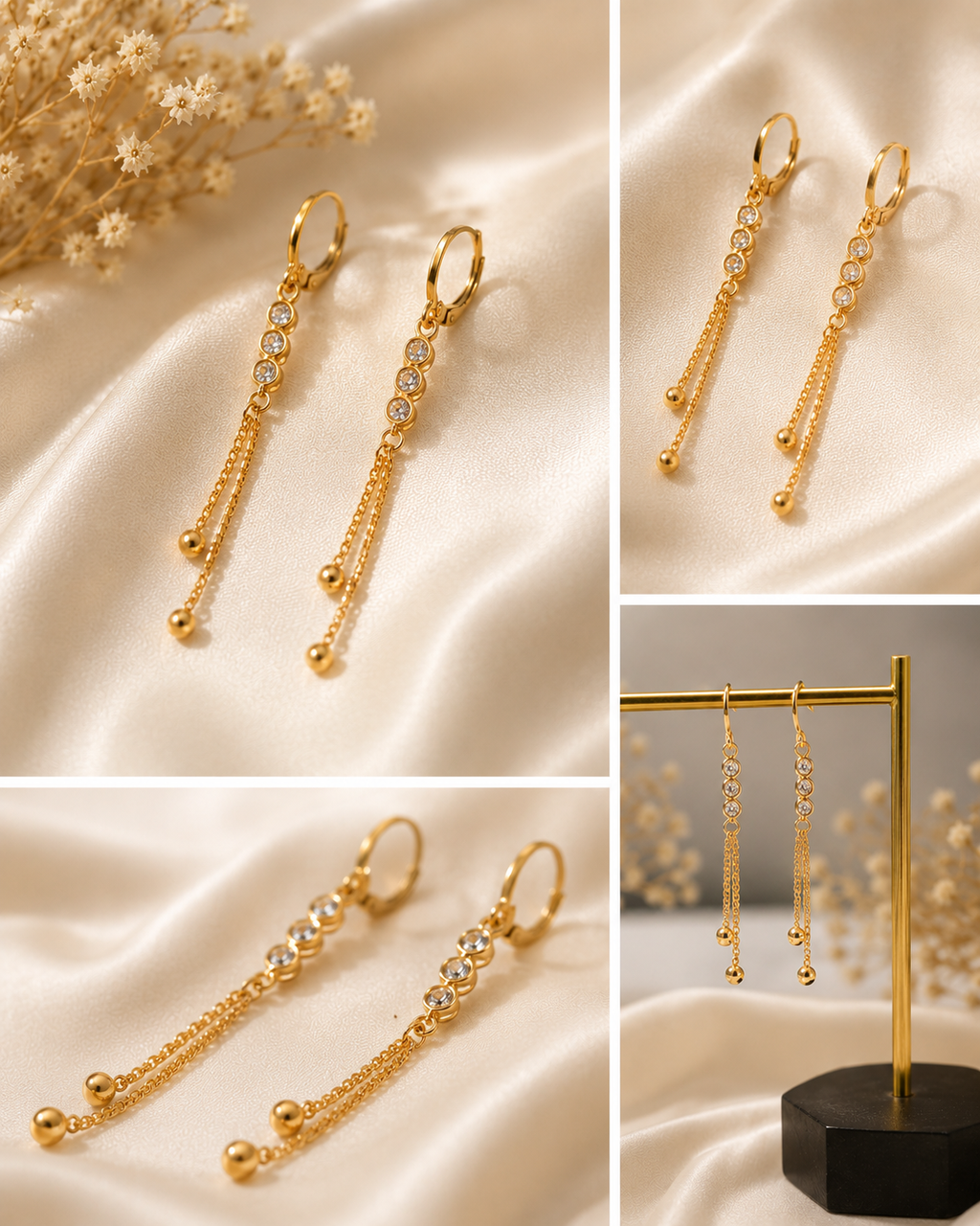 Celeste Tassel Drops