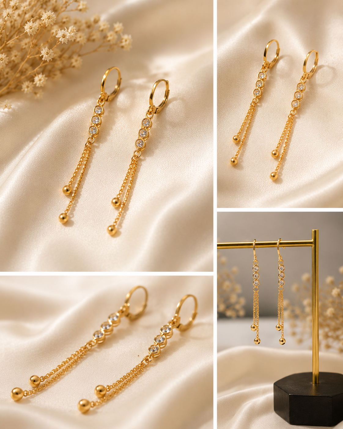 Celeste Tassel Drops