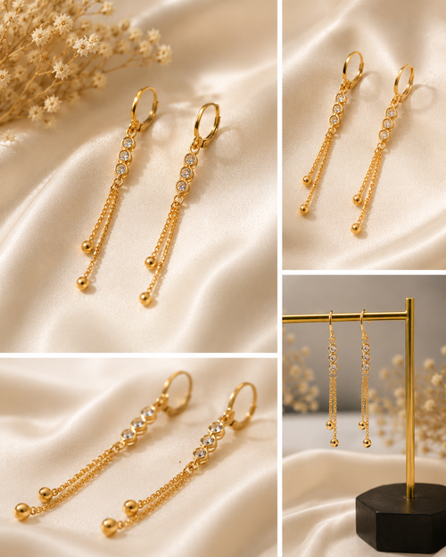 Celeste Tassel Drops