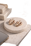 Heart Stud Earrings